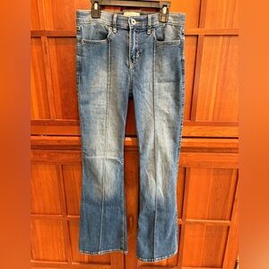 Abercrombie Kids High-Rise Flare Jeans